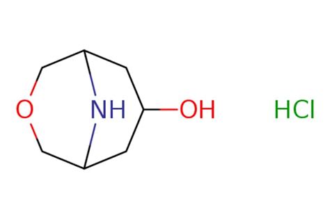 EMolecules Endo 7 Hydroxy 3 Oxa 9 Azabicyclo 3 3 1 Nonane Hydrochloride