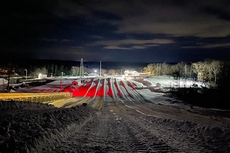 Go Night Tubing Under The Lights In Windham For Some Winter Fun