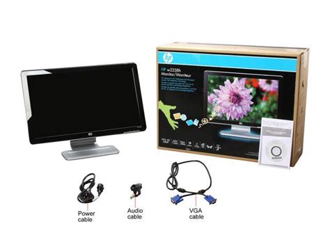 Open Box Hp 23 Active Matrix Tft Lcd Lcd Monitor 5 Ms 1920 X 1080 D Sub Hdmi W2338h