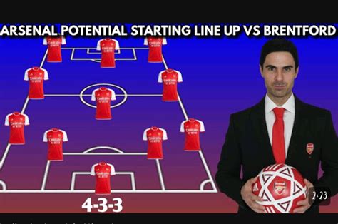 Premier League Is Backarsenal Starting Xi Prediction Vs Brentford Fc