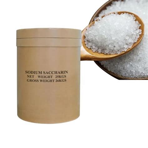 Food Grade Sweetener Additive Sodium Saccharin With Bp USP Dextrose