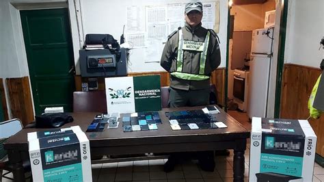 Gendarmería Nacional Secuestró Celulares Y Aires Acondicionados Que