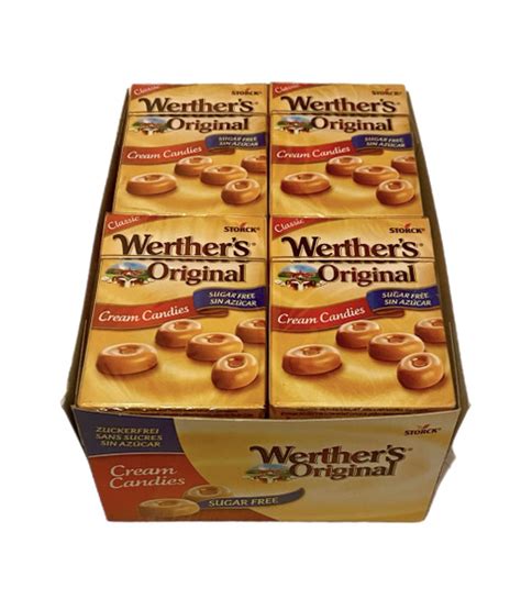 Конфеты Werther's Original, Cливочная карамель БЕЗ САХАРА, 504 гр (12 ...