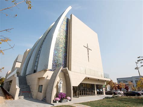 Voice Acoustic Katholische Kirche Gwanpyeongdong Südkorea