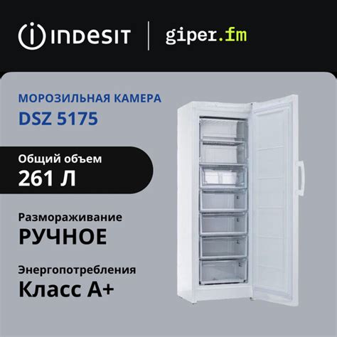 Морозильная камера Indesit DSZ 5175 по низкой цене: отзывы, фото ...