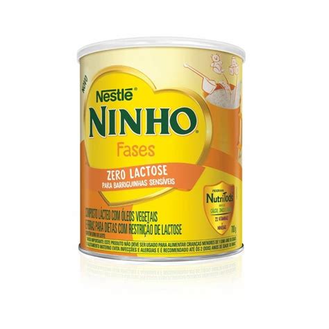 Composto Lácteo NINHO Fases Zero Lactose 700g Grupo Nutrimaxima