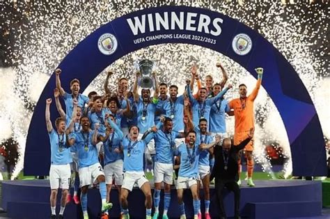 Sejarah Manchester City Juara Liga Champions Sekaligus Pelengkap