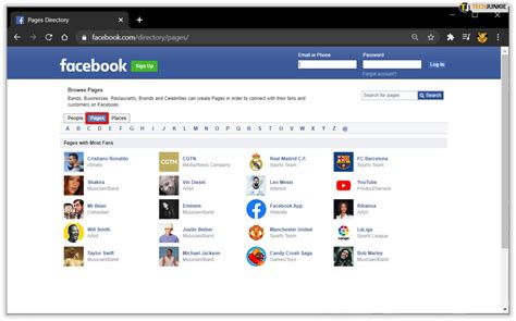 how to see facebook without account