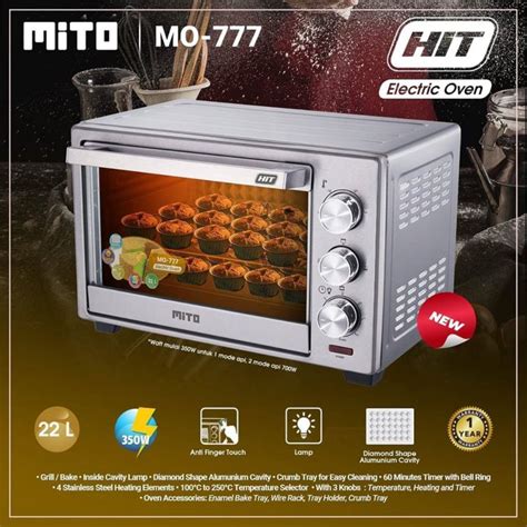 Electric Oven Mito Hit L Wood Series Mito Mo Mo Dapurnesia