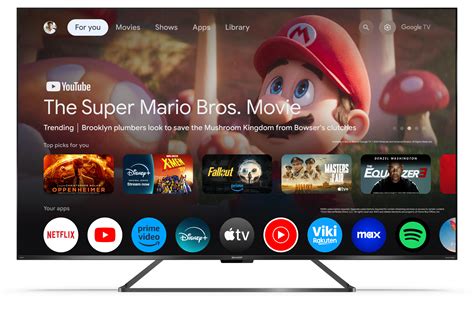 K Ultra Hd Hz Qled Sharp Google Tv Gr E Sharp Europe