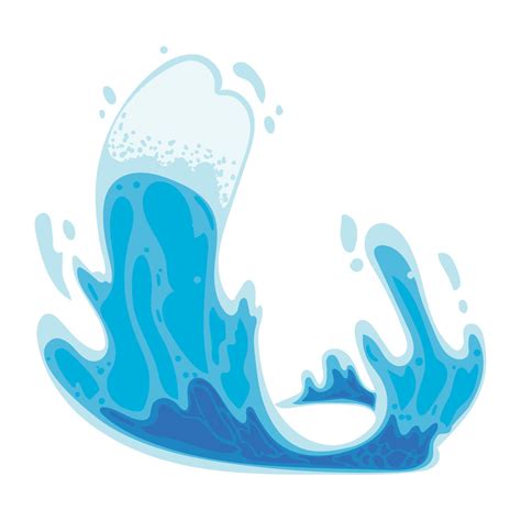 water splash vector design 16754574 Vector Art at Vecteezy