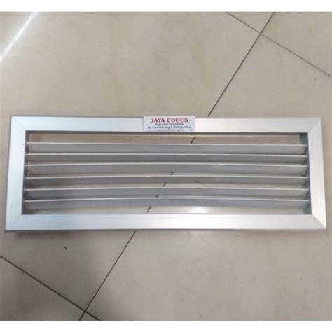 Jual Grill Ducting Ac 15x40cm Ukuran Dalam Lobang Shopee Indonesia