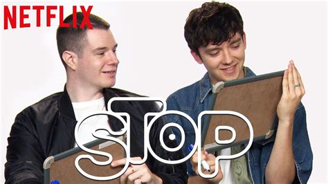 Elenco De Sex Education Joga O Stop Da Netflix Netflix Brasil Youtube