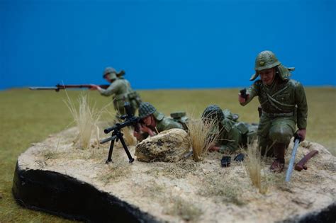 Dioramas U S Marines Iwo Jima Japanese Army Infantry