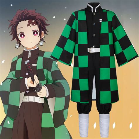 Demon Slayer Tanjiro Kamado Cosplay Gruponym Mx