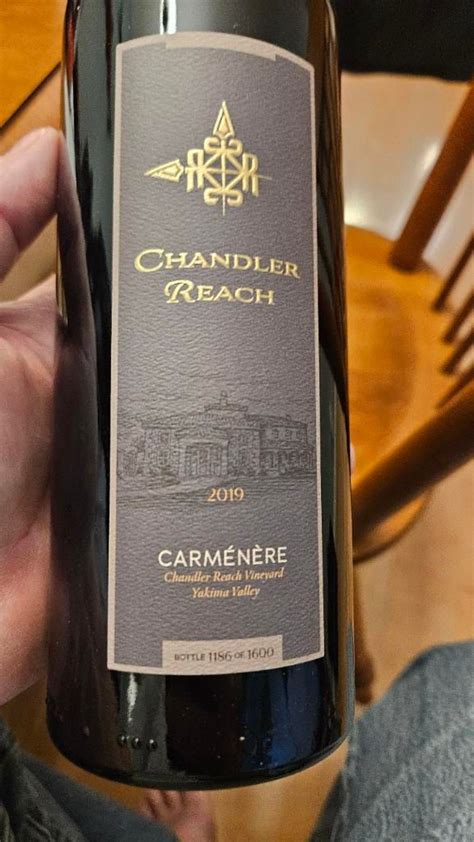 2020 Chandler Reach Vineyards Carménère Usa Washington Columbia