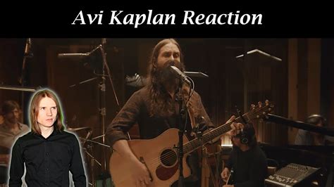 Avi Kaplan Im Only Getting Started Live At Sunset Sound Reaction