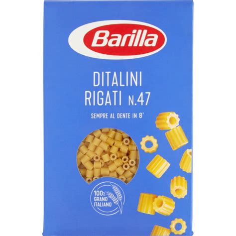 Barilla Ditalini Rigati N47 Gr 500 Ordina Ora Su