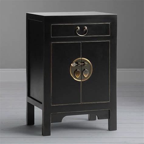 Honshu Oriental Bedside Table Oriental Bedside Tables Bedside Tables