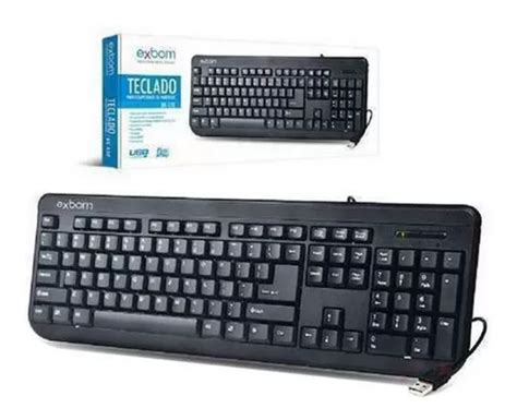 Teclado Usb Standard Abnt Ii Padrão Brasileiro Exbom Bk 103 MercadoLivre