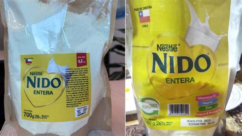 Alerta por falsificación SERNAC advierte de leche Nido falsa en ferias