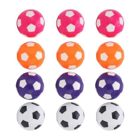 KIMISS Remplacement Du Jeu De Baby Foot De Table 12 Pcs Multicolore