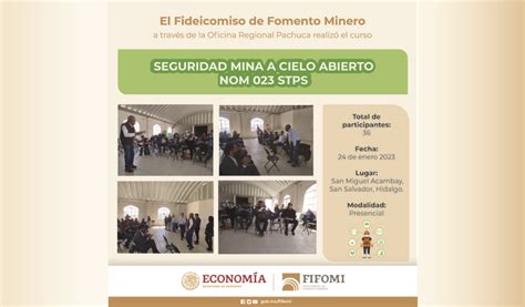 Seguridad Mina A Cielo Abierto Nom Stps Fideicomiso De Fomento