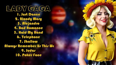 Lady Gaga ~ Greatest Hits 2024 Collection ~ Top 10 Hits Playlist Of All