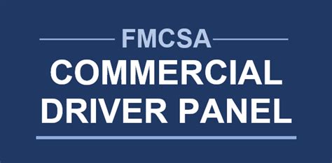 Fmcsa Taking Driver Panel Applications Until Oct 16 Mccraren Compliance