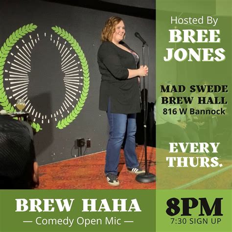 Comedy Open Mic- Thursday: The Brew-Haha Mic | Downtown Boise, ID