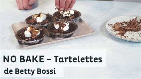 No Bake Tartelettes Au Chocolat Recette De Betty Bossi Youtube