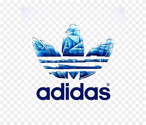 Blue Adidas Logo