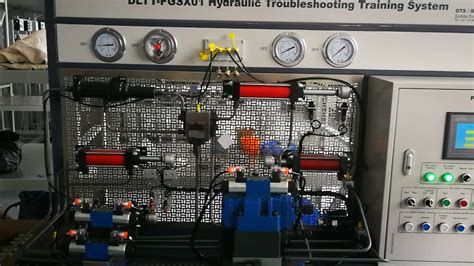 Dlyy Pgsx01 Hydraulic Troubleshooting Training System Youtube