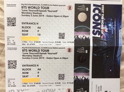 how much are bts tickets