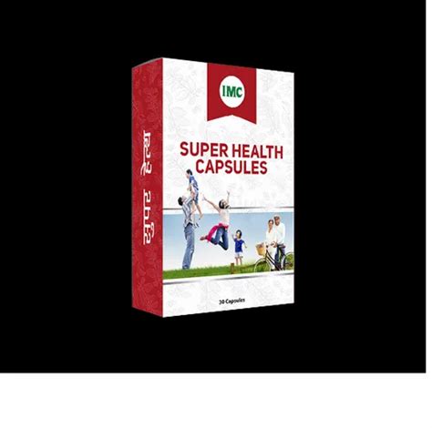 SUPER HEALTH CAPSULES Packaging Type Box Packaging Size 30 Capsul