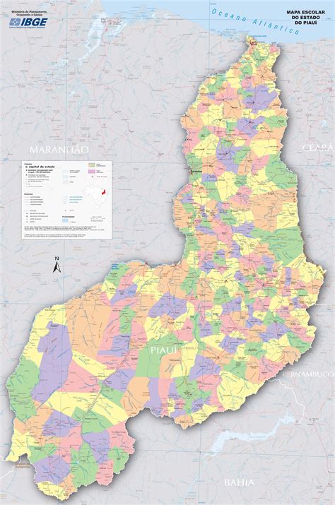 Geografia do Piauí vegetação clima relevo hidrografia população