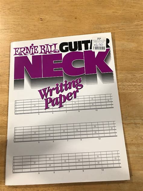 Ernie Ball Writing Paper Reverb