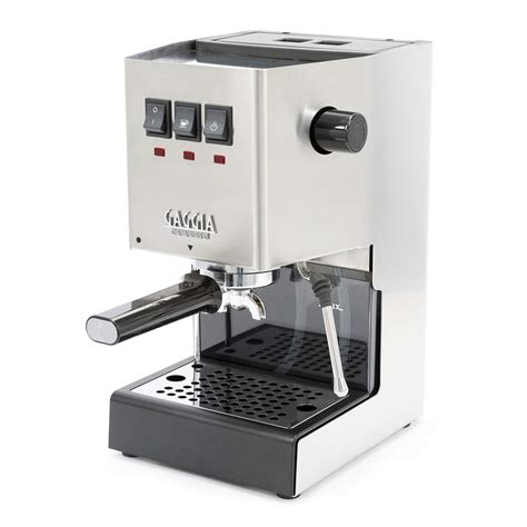 Gaggia Ri Classic Pro Espresso Machine Solid Brushed Stainless