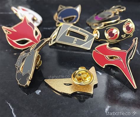 Enamel Pins Persona 5 Starbottle