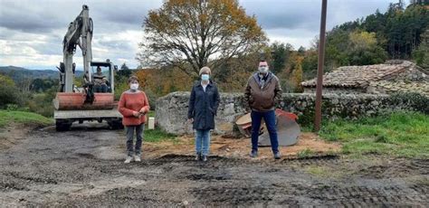 Dimportants Travaux De Voirie La Chapelle Sur Usson 63580