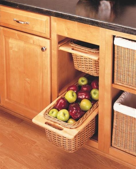 RL Pull Out Rattan Basket For 15 Base Cabinnet 7041500 Kitchen