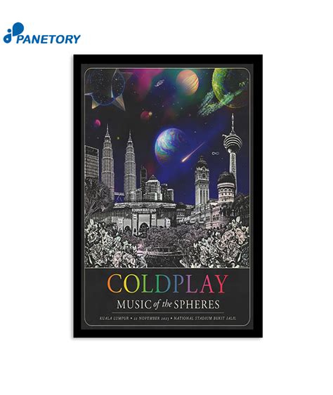 Coldplay Concert At Stadium Nasional Bukit Jalil Nov 22 2023 Poster 2024