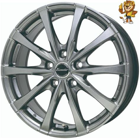 HOT STUFFホットスタッフ ホイール4本セット HOT STUFF Exceeder E08 DS 19インチ 7 5J PCD114 3 5H インセット38 エクシーダー