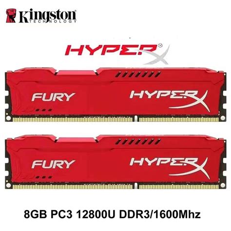 Модуль оперативной памяти Kingston Fury DDR3 1600 МГц8 ГБ (KHX1600C10D3 ...