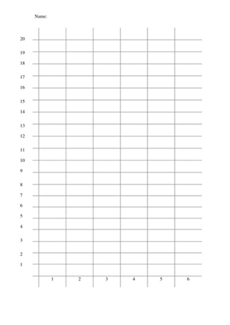 Block graph template | Teaching Resources