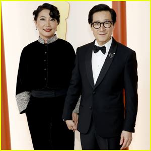 Nominee Ke Huy Quan Gets Support From Wife Echo At Oscars