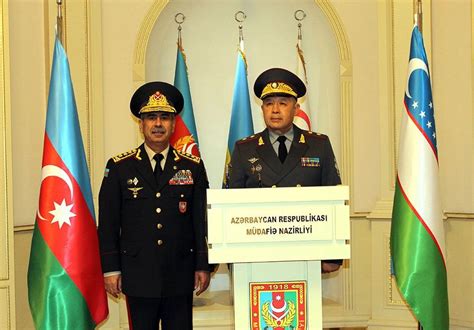 Azerbaijan Uzbekistan Mull Military Cooperation Photo