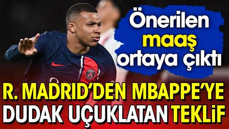 Real Madrid in dudak uçuklatan Mbappe teklifi ortaya çıktı