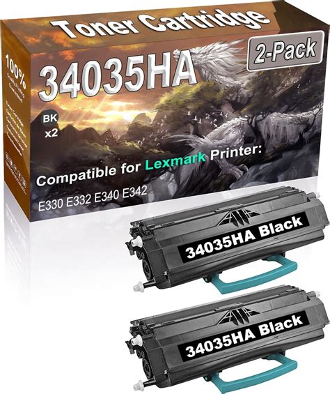 Amazon SINIYA 2 Pack Black Compatible High Yield 34035HA Printer