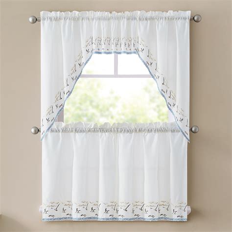 Coastal Window Treatments and Valances | Bella Coastal Décor